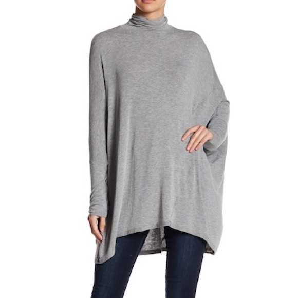 Free People Tops - We the Free grey terry dolman tunic oversized tee